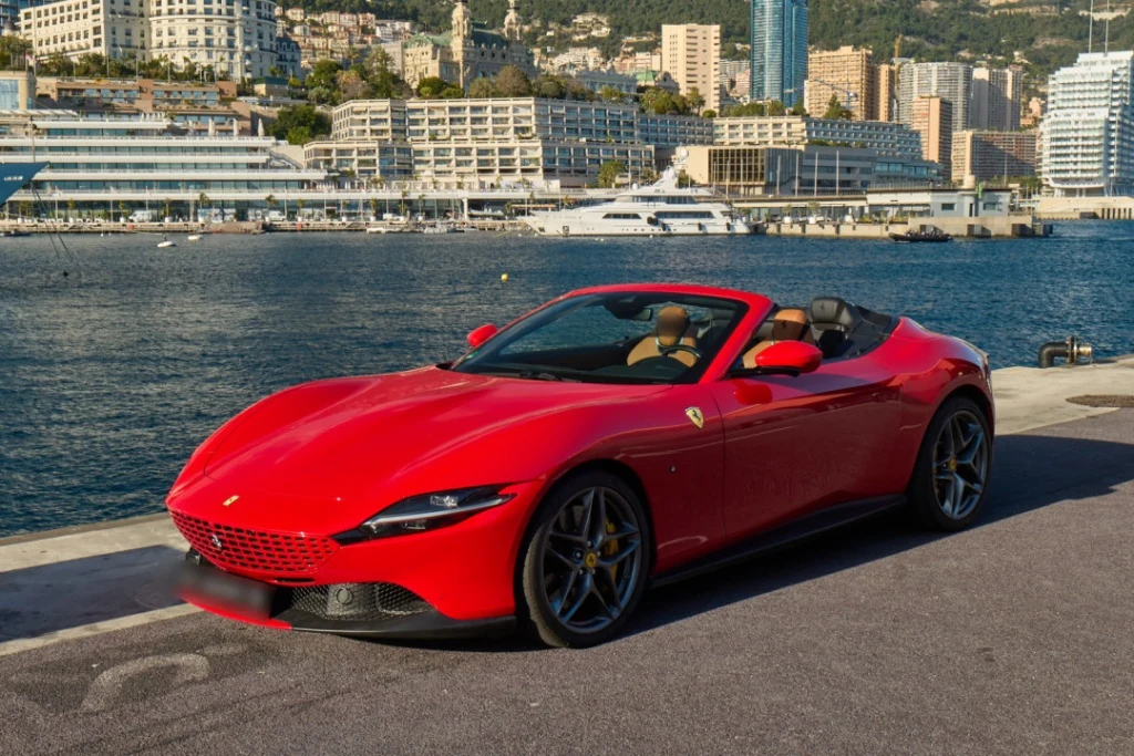 Ferrari Roma Spider rental