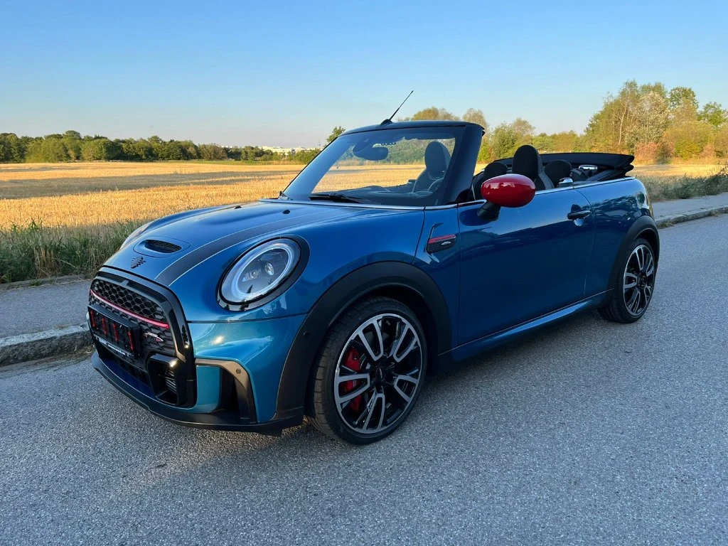MINI John Cooper Works Cabrio (Blue) rental